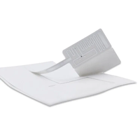 Autocollant d'étiquette RFID passif pour bijoux 860-960MHz étiquette UHF longue portée étiquette RFID