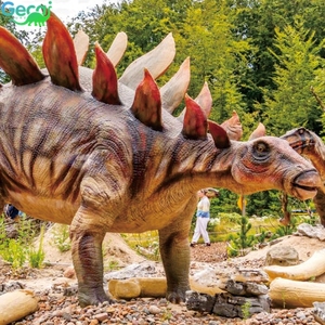 Modèle de <span class=keywords><strong>dinosaure</strong></span> <span class=keywords><strong>Baryonyx</strong></span> grandeur nature animatronique Gecai Jurassic Dino Park à vendre pour centre commercial, parc d'attractions - Product Image 4