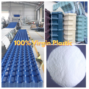 Tejas de Resina PVC Sintética, Resistentes al Viento, Anti-UV, Duraderas, Materiales para Techos, Lámina de Plástico de Alta Calidad de 4 Capas - Product Image 2