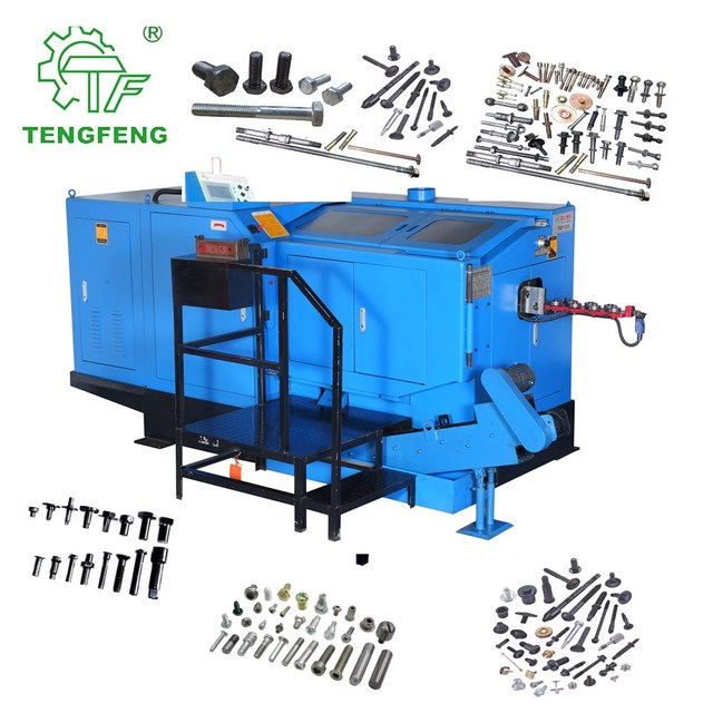 Best Quality Automatic Multi Station Screw Making Machine Nuts and Bolts Making Machine for Hexagon Flange Bolts