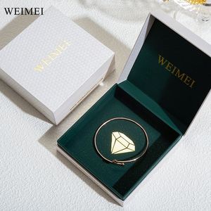 White Cardboard Paper Jewelry Packaging Box with Custom Logo OEM Luxury Gift Box for Necklace Earring <b>Ring</b> Bracelet - Product Image 5