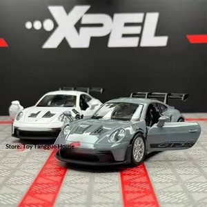 RMZ City 1:36 Modellino Auto da Pista Tedesca ad Alte Prestazioni con Alettone Posteriore Enorme, in Lega Pressofusa, Regalo per Collezionisti, Funzione Pull-back, Età 5+ - Product Image 6