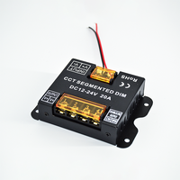 Contrôleur LED à distance tactile 12V-24V Gradateur LED pour bande lumineuse LED COB CCT Gradateurs LED