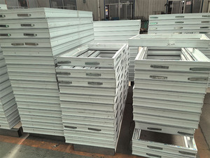 Changyi Chất Lượng Cao Phong Cách Châu Âu Năng Lượng Hiệu Quả Nhiệt Phá Vỡ <span class=keywords><strong>Upvc</strong></span> Ba Tráng Men Thụ Động Nhà PVC Cửa Sổ - Product Image 3