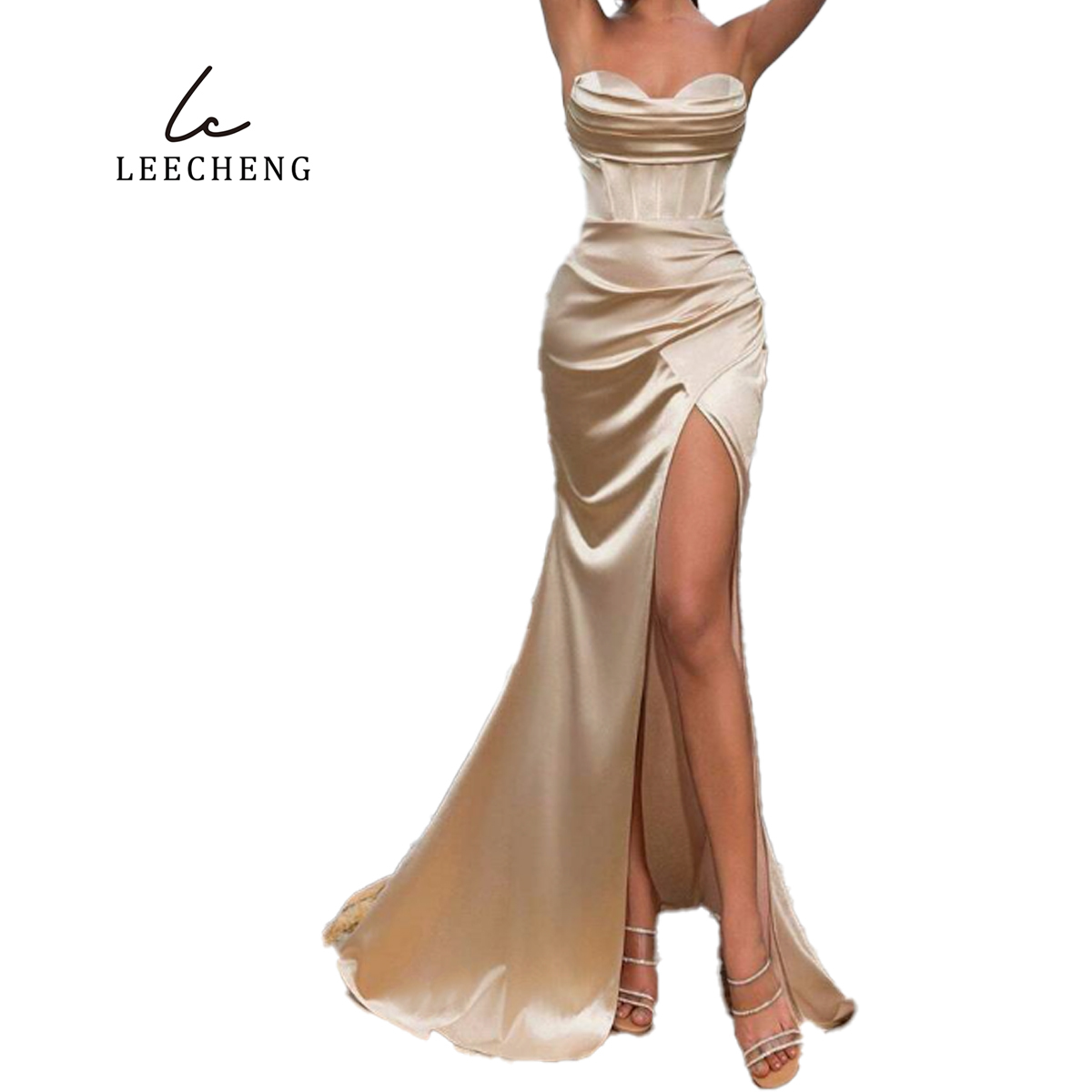 white cotton bodycon dress Women's Dresses Solid Scoop Neck Dress for Women (Color : White, Size : Medium) : Clothing, Shoes & Jewelry 35 in (86 Size:Youth SM Forest Green Bridesmaid Dresses ribbon accessories