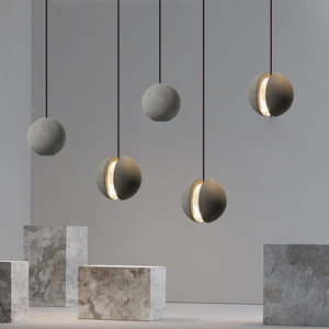 Lustre étoile lune de style industriel nordique, luminaire suspendu en fer créatif et personnalisé, pour restaurants, chambres, bars, maisons d'hôtes - Product Image 2