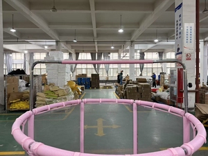 Trampolín de Fitness de Alta Calidad, Trampolín Redondo para Niños, Color Rosa, Trampolín Infantil para Interiores y Exteriores para Bebés - Product Image 5