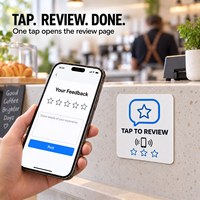 Autocollant NFC rond en gros pour la vente au détail, les restaurants, les hôtels et les cafés