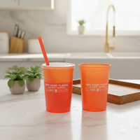 Gobelet de stade personnalisé imprimé pour festival de musique, événement sportif, 12oz 14oz 16oz 20oz, gobelet à boisson froide changeant de couleur magique avec logo
