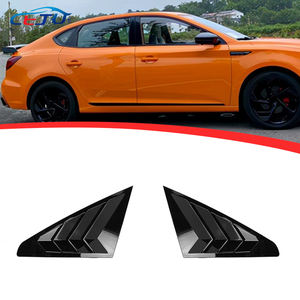 แผ่นบานเกล็ดช่องหน้าต่างด้านหลังรถยนต์<span class=keywords><strong>2</strong></span>ชิ้นฝาครอบบานเกล็ดคาร์บอนไฟเบอร์ดูอุปกรณ์เสริมภายนอกสำหรับ MG6 - Product Image 1