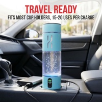 Bouteille d'eau hydrogénée portable à électrolyse avec une concentration de 2000 Ppb, alimentée par batterie, pour usage extérieur et commercial