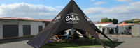 Tente gonflable modulaire TianYi Tech |   Tente d'événement extérieur avec structure en TPU, installation rapide et gonflables publicitaires personnalisés