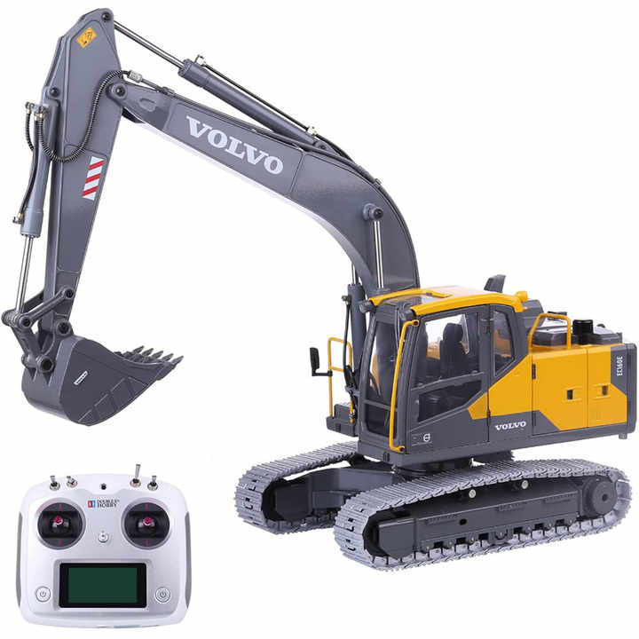Double E E111-003 1:14 RC Hydraulic Excavator Truck - App