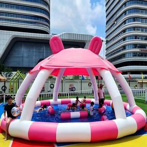 Piscine gonflable géante personnalisée en gros, piscine gonflable portable en PVC pour événements intérieurs, parcs, camping et jardins - Product Image 6