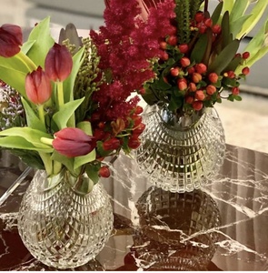 Commercio all'ingrosso proprio fabbrica soffiato a mano Design di lusso moderno di medie dimensioni di cristallo di <span class=keywords><strong>Venere</strong></span> italia Murano bolla di cristallo vaso di fiori - Product Image 6