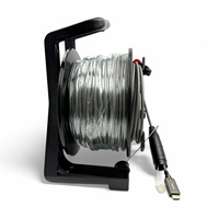 Câble HDMI 2.1 AOC blindé 4K/8K de 100 m, 48 Gbit/s, longue portée sans perte pour salle de contrôle et mur vidéo, scène extérieure
