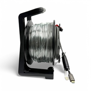 Kabel Fiber AOC HDMI 2.1 4K8K 100M Berlapis Baja 48Gbps Jarak Jauh Tanpa Kehilangan Data untuk Ruang Kontrol & Video Wall Panggung Luar Ruangan - Product Image 5