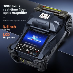 Máquina <span class=keywords><strong>de</strong></span> Empalme <span class=keywords><strong>de</strong></span> Fibra Óptica por Fusión Térmica <span class=keywords><strong>de</strong></span> Alta Precisión Totalmente Automática A-3 para Cables Pigtail y Drop - Product Image 2