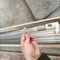 Élément chauffant en tube de quartz SIO2 laiteux 400V 2000W à chauffage rapide pour four grille-pain