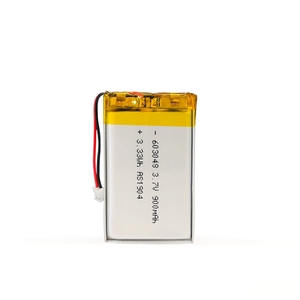 UL KC un38<strong>.</strong>3 approved rechargeable 3,7 V lithium polymer battery 900mAh 603048 for emergency LED lamps - Product Image 3