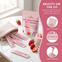 Aeglewell OEM Lait en Poudre Éclaircissant pour la Peau, Boisson au Glutathion Fraise, Complément de Collagène – Fabricant Grossiste