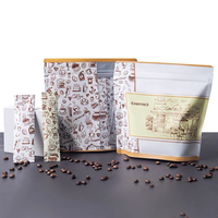Sacs d'emballage pour thé en plastique mat avec logo personnalisé imprimé, qualité alimentaire 100%, plusieurs sacs pour thé en poudre, sachets de café