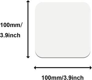 Venta al por mayor personalizado impreso redondo cuadrado corcho conjunto de madera coche sublimación posavasos de MDF en blanco - Product Image 5