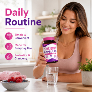 Enzymes digestives de qualité, détoxifiantes, pour femmes adultes, suppléments vaginaux à base de Streptococcus Thermophilus, probiotiques vaginaux, 60 capsules - Product Image 4