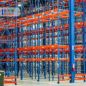 2026年製 カスタムヘビーデューティーシェルフ 1000kg/層 ガレージ用 ブラック 4段 倉庫保管用メタルスタッキングシェルフラックユニット - Product Image 5