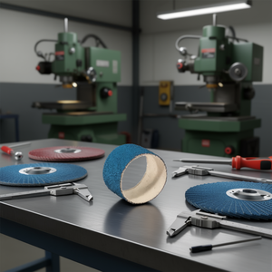 Ttake Ab2002 Funda de tela abrasiva de circonio 30x30 mm para pulido y lijado de precisión - Product Image 3