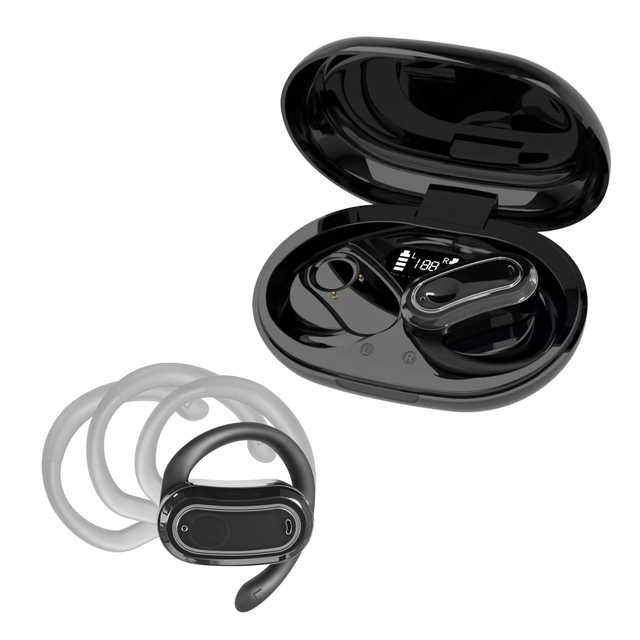 Good Bass OWS Open Ear Wearable Stereo Headphones Earphones