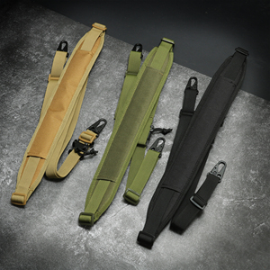 Sangle de fusil rembourrée à réglage rapide pour la chasse tactique, tir à 2 points, sangle de fusil rembourrée pour l'épaule - Product Image 5