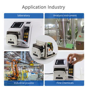 Pour Jihpump OEM Double Dosage Ouvrable Multicanal Transfert Pompes En Plastique <span class=keywords><strong>Stapper</strong></span> Moteur Pompe Péristaltique Machine De Remplissage Pompes - Product Image 5