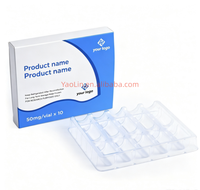 Maßgefertigtes PET-Blister-Tray und Papierbox-Set für 3ml 5ml 10ml Glasfläschchen Kosmetik- und Parfümverpackung
