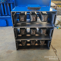 Petite machine manuelle vibrante à moteur diesel pour la fabrication de briques creuses en ciment, en vente à Haïti et aux États-Unis