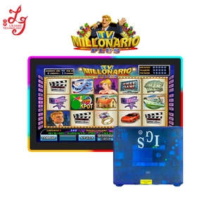 Vente flash : plateau de jeu TV <span class=keywords><strong>MILLONARIO</strong></span> PLUS, plateau pour machine de jeu verticale, armoire en métal et en bois, fabrication, machine de divertissement - Product Image 1