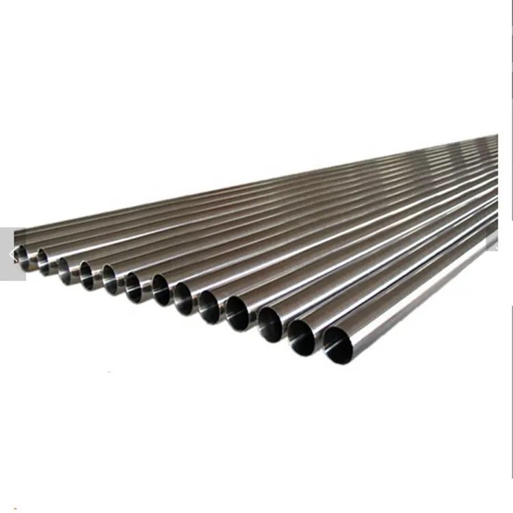 Sistema de barandilla de tubería de acero inoxidable, tubo de acero inoxidable SS ASTM 304 para barandilla, precio de fábrica profesional