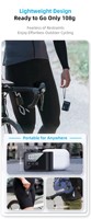 NEWO BL03 Compresseur d'air numérique portable en alliage d'aluminium haute pression, mini, sans fil, rechargeable, pour voiture et vélo, nouvelle conception