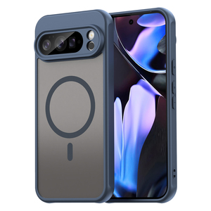 Étui magnétique antichoc OMEVE pour Google Pixel <span class=keywords><strong>10</strong></span> Pro XL 10A 9 Pro XL 9A, protection contre les chutes, coque arrière de téléphone translucide mate - Product Image 1