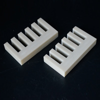 Industrie électrique CNC usinage de pièces en céramique nitrure d'aluminium céramique ALN dissipateur de chaleur pour CPU LED