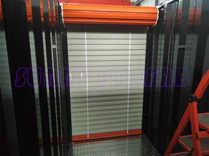 MINI5 * 5 بوصة 5*10 أقدام حزمة مسطحة مجموعة باب الأسطوانة القابلة للتفكيك نهدم التخزين الذاتي حاوية محمولة - Product Image 6