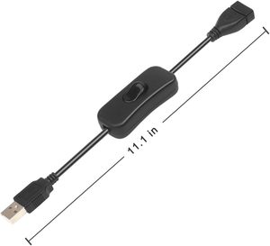 <b>USB</b> Switch <b>Cable</b> 28CM <b>DC</b> Power <b>Cable</b> Universal Charging Adapter for <b>USB</b> Devices Ucable Charging <b>Cable</b> - Product Image 2