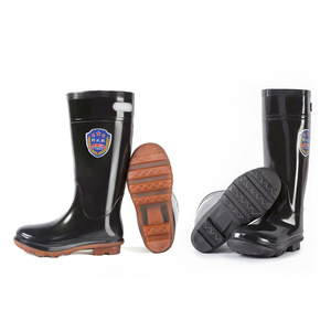 Botas de Lluvia Fengshun 619 de Caña Alta, Impermeables, Resistentes a Ácidos y Álcalis, con Suela de Goma Antideslizante, Botas de Agua para Hombre, Botas de Minería - Product Image 1
