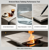 Runder Esstisch mit Eingebautem Drehteller Goldener Fächerförmiger Sockel Azurblaue Steinplatte Luxuriöses Italienisches Design für Zuhause und Hotel