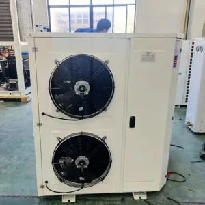 Hight Quality Remote display chiller Scroll Compressor Semi Closed Piston Unit cold storage outdoor condensing unit