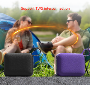 ลำโพงผ้าซับวูฟเฟอร์อิเล็กทรอนิกส์กันน้ำกันฝุ่นแบบพกพาขนาดเล็กลำโพงบลูทูธ - Product Image 2