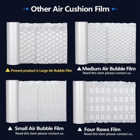 EPACK Film à bulles d'air universel économique et écologique léger en PE et HDPE, rouleau de protection des bords