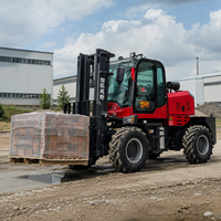Chariot élévateur automatisé KBD 3,5 tonnes 4000kg 4500kg 5000kg Moteur diesel Chariot élévateur 3m 4,5m 7m avec déplacement latéral Nouveau type de chariot élévateur