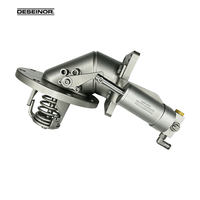 Vanne de fond de réservoir sous-marine en acier inoxydable GY813 80, vanne d'arrêt d'urgence pneumatique de 3 pouces pour citerne à carburant et réservoir de stockage