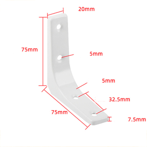 Zfyl B-09 Thép Không Gỉ Kênh Tường Gương Gắn Giường Slat Tủ Bếp Kệ Kim Loại Chân Đế Cho Đường Ống - Product Image 6